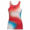 Adidas Women's Melbourne Tank - Vivid Red/Sky Rush