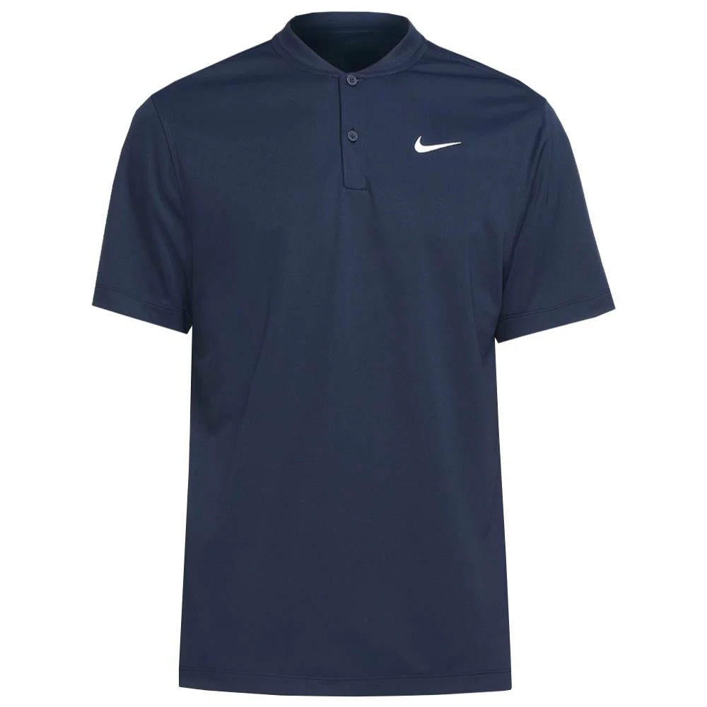 Nike Men's Blade Henley Polo - Obsidian