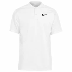 Nike Men's Blade Henley Polo - White