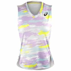 Asics Women's Match Graphic Tank - Murasaki