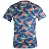 Asics Men's Match Graphic Short Sleeve - Multi/Light Indigo