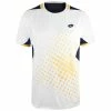 Lotto Men's Top IV Tee - Bright White/Navy Blue