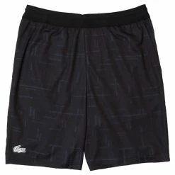 Lacoste Men's Sport Jacquard Short - Black/White