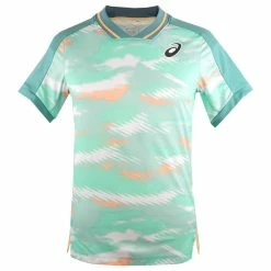 Asics Men's Match Graphic Short Sleeve - Misty Pine