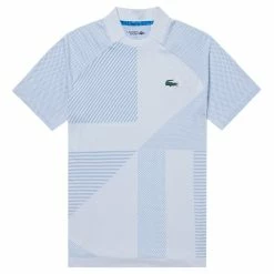 Lacoste Men's Sport Seamless Polo - Blue/White