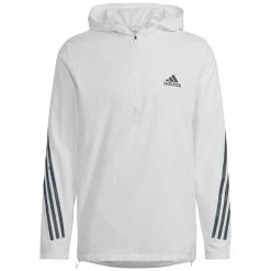 Adidas Run Icons 3-Stripes Jacket - White