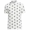 Nike Men's DriFit Printed Polo - White