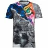 Adidas Men's US Printed FreeLift Tee - White/Multi