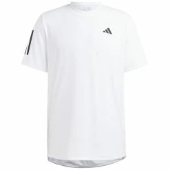 Adidas Men's Club 3 Stripe Tee - White