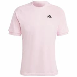 Adidas Men's Melbourne Raglan Tee - Clear Pink